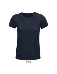 T-Shirt με οργανικό βαμβάκι (Crusader women 03581) french navy